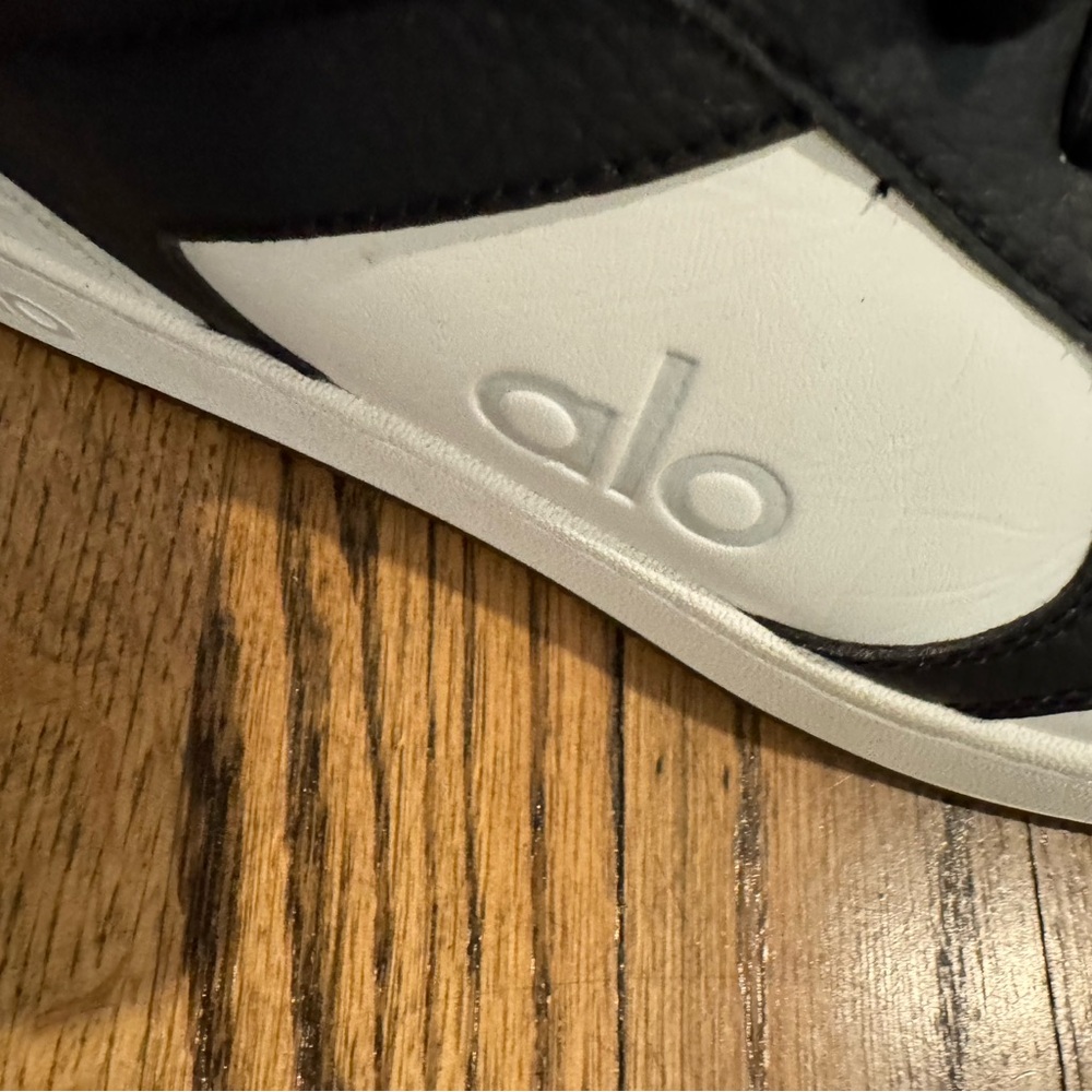 ALO Yoga Black and White Sneakers